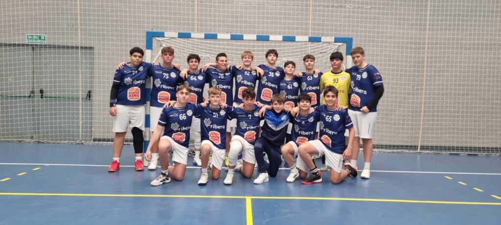 Equipo infantil masculino de balonmano del CBM Mare Nostrum Torrevieja